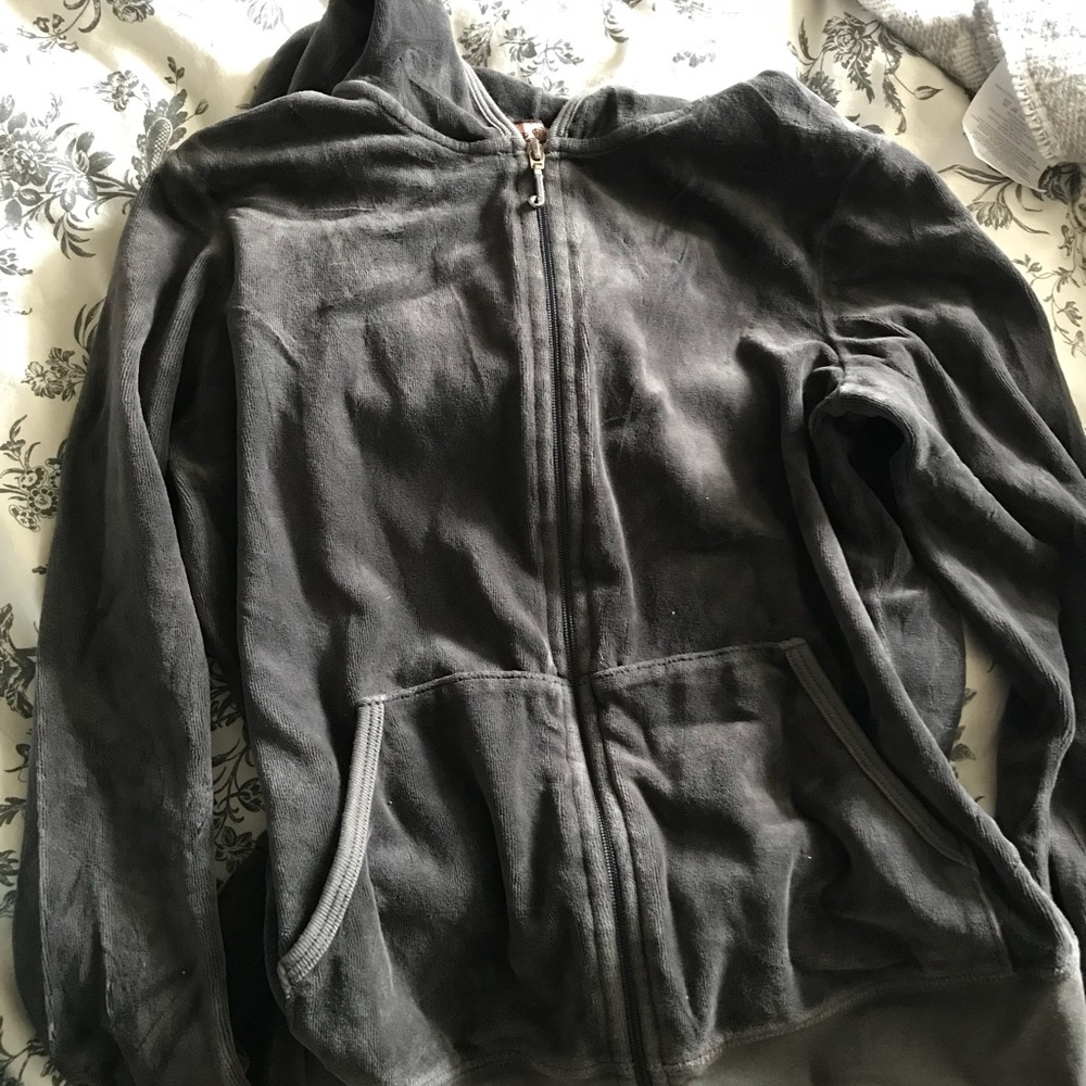 Juicy Couture zip up Grey medium